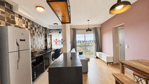 Apartamento para alugar em Jundiaí, Jardim Ermida I, com 2 quartos, com 49 m²